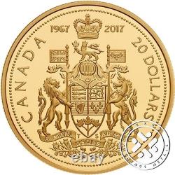 2017 Canada Commemorative Pure Silver 7-Coin Proof Set 1967 Centennial Coins