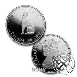 2017 Canada Commemorative Pure Silver 7-Coin Proof Set 1967 Centennial Coins