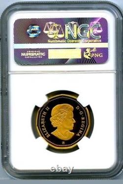 2017 Canada Gilt Silver Proof Loonie Dollar Ngc Pf70 Ucam Loon 150th Anniversary