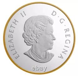 2017 Canada Maple Leaf 1 oz Silver Proof Coin $25 Piedfort Timeless Icons