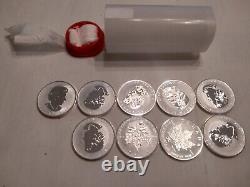 2017 Canada Maple Leaf 1oz Silver Coin Lot Reverse Proof 150th Privy 9 Coins