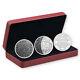2017 Canada Phases of Moon 3-Coin Set 2 oz Silver Proof $30 In Mint Box SKU49127