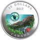 2017 Canada Under Sea Sea Turtle 1 oz Silver Colorized Proof $20 OGP SKU49122