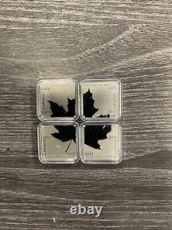 2017 Canadian Fine Silver Maple Leaf Quartet