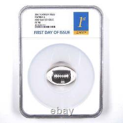 2017 Canadian Football PF 70 NGC 1 oz Silver $25 Proof Coin First Day of Issue