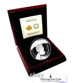 2017 Fine Silver Proof $50 Maple Leaf In Motion Coin Canada Box COA 5oz