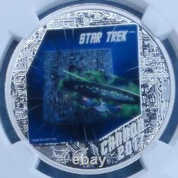 2017 NGC PF69 U-Cam Star Trek Next Generation The Borg 1oz Silver Canada $20