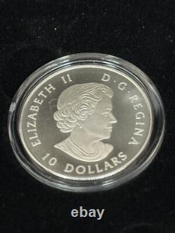 2017 Royal Canadian Mint 13 coin set 1/2 oz. Pure Silver 10 Dollar withDeluxe Case