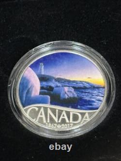 2017 Royal Canadian Mint 13 coin set 1/2 oz. Pure Silver 10 Dollar withDeluxe Case