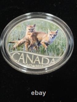 2017 Royal Canadian Mint 13 coin set 1/2 oz. Pure Silver 10 Dollar withDeluxe Case