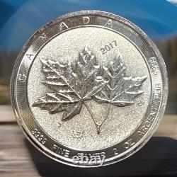 2017 SILVER CANADA $10 MAPLE LEAF 2oz COIN 20 Available Buy 2 $430 Fast Shipn