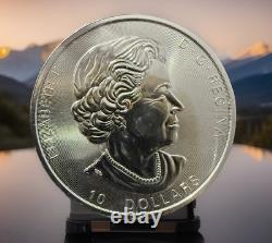 2017 SILVER CANADA $10 MAPLE LEAF 2oz COIN 20 Available Buy 2 $430 Fast Shipn