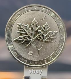 2017 SILVER CANADA $10 MAPLE LEAF 2oz COIN 20 Available Buy 2 $430 Fast Shipn