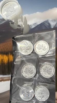 2017 SILVER CANADA $10 MAPLE LEAF 2oz COIN 20 Available Buy 2 $430 Fast Shipn