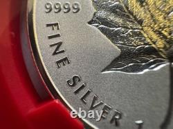 2018 1oz 9999 FINE SILVER MAPLE LEAF 30th ANNIV. 1st RELEASE NGC PF 70 REV PF