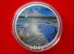 2018 $30 Fireworks at Niagara Falls 2 oz. 9999 Pure Silver Colour Proof Coin