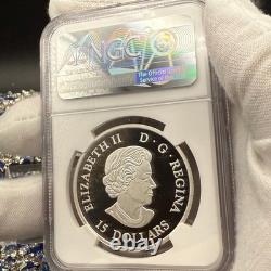 2018 Canada $15 1/2oz Silver Coin PF70UC NGC Magnificent Bald Eagles 1 of 6 Mint