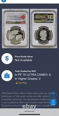 2018 Canada $15 1/2oz Silver Coin PF70UC NGC Magnificent Bald Eagles 1 of 6 Mint