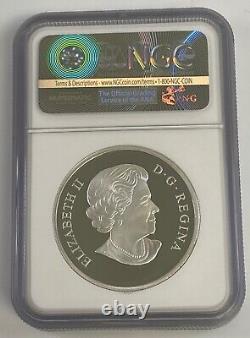 2018 Canada $20 1 oz Morning Dew, 3D Colorized Proof Silver Coin NGC PF70 UC ER
