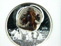 2018 Canada $20 Frozen In Ice Woolly Mammoth Silver Coin Ngc Pf69 Ultra Cameo