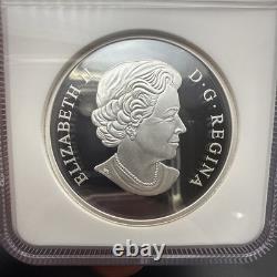 2018 Canada $20 Silver Nature's Magnification Morning Dew NGC PF70 Ultra Cameo