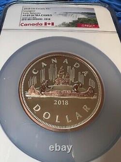 2018 Canada Big Coin Voyageur 5 oz Silver NGC PF69 Ultra Cameo Early Release