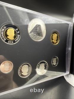 2018 Canada Fine Silver Colourized 6-Coin Proof Set Classic Coins #A
