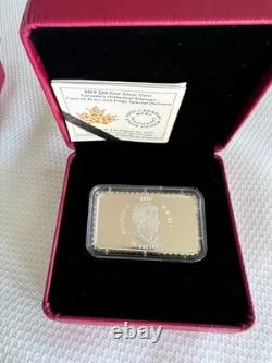 2018 Canada Fine Silver Proof Coins Canada's Historical Stamps Set Of Three