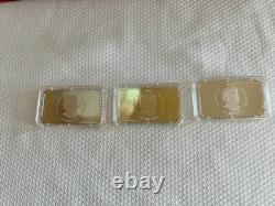 2018 Canada Fine Silver Proof Coins Canada's Historical Stamps Set Of Three