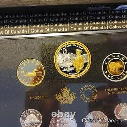 2018 Canada Fine Silver Proof Set Gold Plated Captain Cook Nootka #coinsofcanada