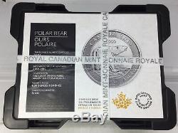 2018 Canada Polar Bear $2 1/2 Oz. 9999 Silver Box Of 240 Coins