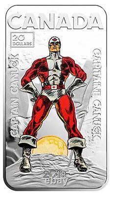 2018 Canada S$20 Captain Canuck Colorized NGC PF70 Ultra Cameo NGC Pop = 1