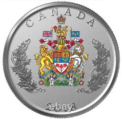 2018 Canada S$5 Canada Heraldic Emblems Arms Of Canada NGC Reverse PF70