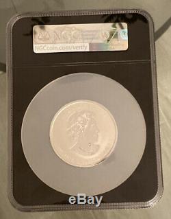 2018 Canada Silver Maple Leaf 3 oz Coin Incuse Design First Release NGC PF70 RP