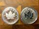 2018 Canada Silver Proof/Reverse Proof Maple Leaf 2-Coin Set