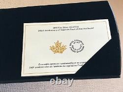 2018 Canada Silver Proof Set 240th Anniversary of Captain Cook at Nootka Sound