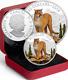 2018 Courageous Cougar $20 1OZ Pure Silver Proof Coin Canada Majestic Wildlife