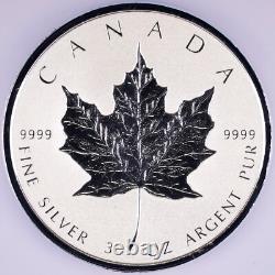 2018 Proof Canadian Maple Leaf 3 oz $50 Silver Bullion Coin NGC Rev. PF-70