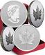 2018 Silver Maple Leaf 30th Anniv Double Incuse SML $50 3OZ Ag Proof Coin Canada