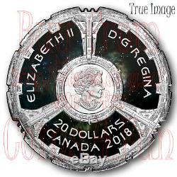 2018 Star Trek Deep Space Nine $20 Pure Silver Proof Coloured Coin Canada