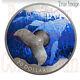 2018 Whale's Tail Soapstone Sculpture $50 5 OZ Pure Silver Proof Coin Canada