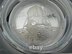 2019 $25 CANADA APOLLO 11 PCGS PR70DC SILVER PROOF 50TH ANNIV Susanna Blunt 1 OZ