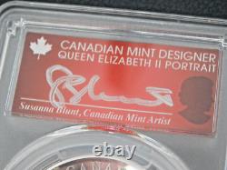 2019 $25 CANADA APOLLO 11 PCGS PR70DC SILVER PROOF 50TH ANNIV Susanna Blunt 1 OZ