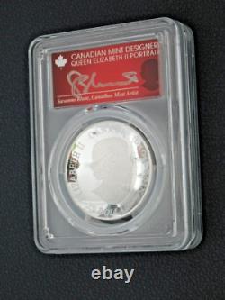 2019 $25 CANADA APOLLO 11 PCGS PR70DC SILVER PROOF 50TH ANNIV Susanna Blunt 1 OZ