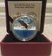2019 Bald Eagle Reflection Silhouette $20 1OZ Pure Silver Proof 38mm Coin Canada