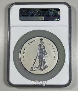 2019 Canada 10oz Silver Peace Liberty Medal NGC PF 70 1st Day Issue Signed w Box