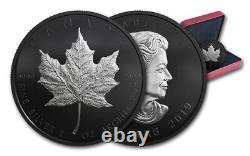 2019 Canada 2 oz Silver Maple Leaf Rhodium Proof Coin