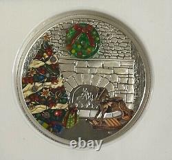 2019 Canada $20 1 oz Proof Silver Murano Holiday Wreath Coin 3D NGC PF 70 UCAM