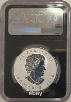 2019 Canada $20 Gilt MAPLE LEAF Incuse 40th ANNIVERSARY NGC PF70REV PF FDOI