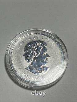 2019 Canada $5 Reverse Proof 1 oz. 9999 Silver Maple Leaf Phonograph Privy Mark